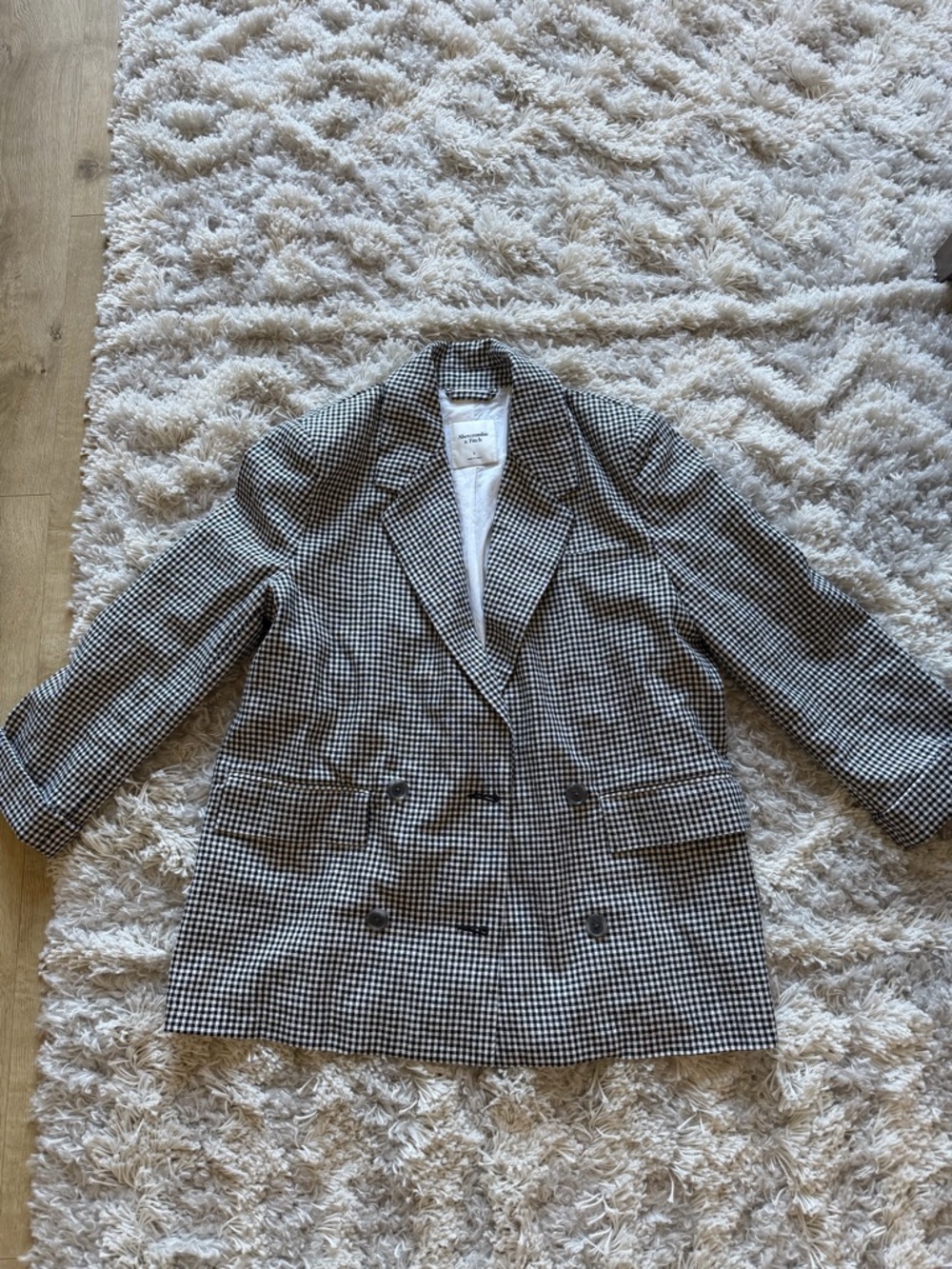 Abercrombie &Fitch Houndstooth Blazer
